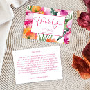 Search for peach thank you cards Pink