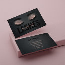 Search for black glitter business cards Girly