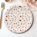 Search for wildflower paper plates Girl