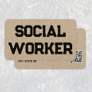 Search for social worker business cards Therapist