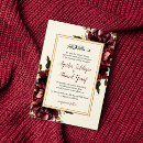 Search for cream burgundy wedding invitations Wildflowers country backyard