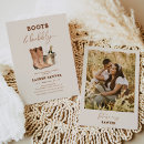 Search for boots and bubbly invitations Modern