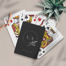 Search for monogrammed playing cards Keepsake