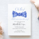 Search for little man baby shower invitations Watercolor