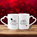 Search for bride and groom mugs Established date