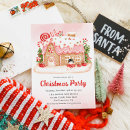 Search for candy cane invitations Gingerbread house party