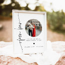 Search for wedding tabletop signs Minimalist