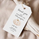 Search for pumpkin gift tags gender neutral