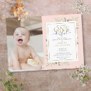 Search for onederful 1st birthday invitations Gold