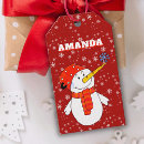 Search for snowman gift tags Snowflakes
