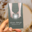 Search for energy healing business cards Massage therapy