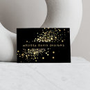 Search for gold background business cards Makeup artist