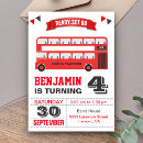 Search for red bus invitations United kingdom
