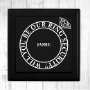 Search for groomsmen gift boxes Black and white