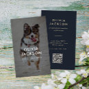Search for pet business cards Qr code
