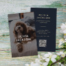 Search for pet business cards Qr code