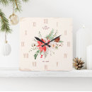 Search for christmas clocks Winter
