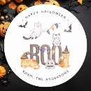 Search for halloween stickers cat