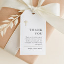 Search for baptism favor tags Gold foil
