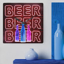 Search for neon bar clocks Beer