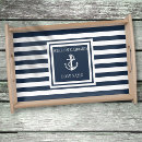 Search for nautical serving trays anchor