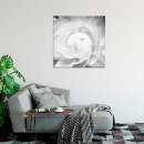 Search for flowers canvas prints white
