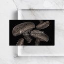 Search for mushroom business cards Restaurant