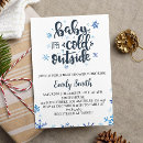 Search for santa baby shower invitations Snow