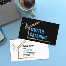 Search for gutter cleaning business cards Professional