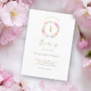 Search for floral wreath invitations baptism