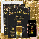 Search for cheers to 50 years invitations Fifty