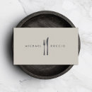 Search for restaurant business cards Cook