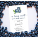 Search for blueberry baby shower invitations Summer