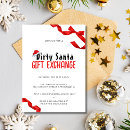 Search for dirty santa invitations Modern