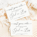Search for country gender reveal Cast your vote