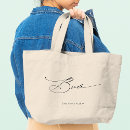 Search for bride tote bags Typography