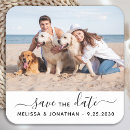 Search for save the date coasters Engagement