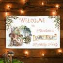 Search for fairy birthday banners For kids