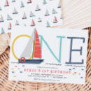 Search for nautical 1st birthday invitations Boy first birthday