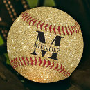 Search for monogrammed baseballs Black