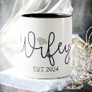 Search for wifey mugs Bridal shower