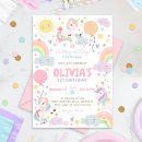 Search for printable unicorn invitations Girl