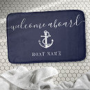 Search for blue bath mats Nautical
