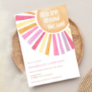 Search for first trip around the sun invitations Little sunshine