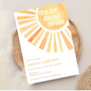 Search for first trip around the sun invitations Little sunshine