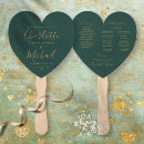 Search for emerald green wedding programs Calligraphy