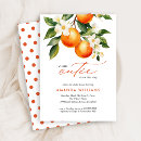 Search for clementine baby shower invitations Orange