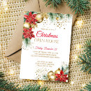 Search for poinsettia invitations Dinner party