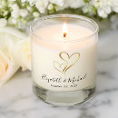 Search for wedding candles Gold