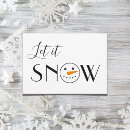 Search for let it snow cards Modern